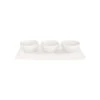 Villeroy & Boch Manufacture Rock White Dip Bowl Set