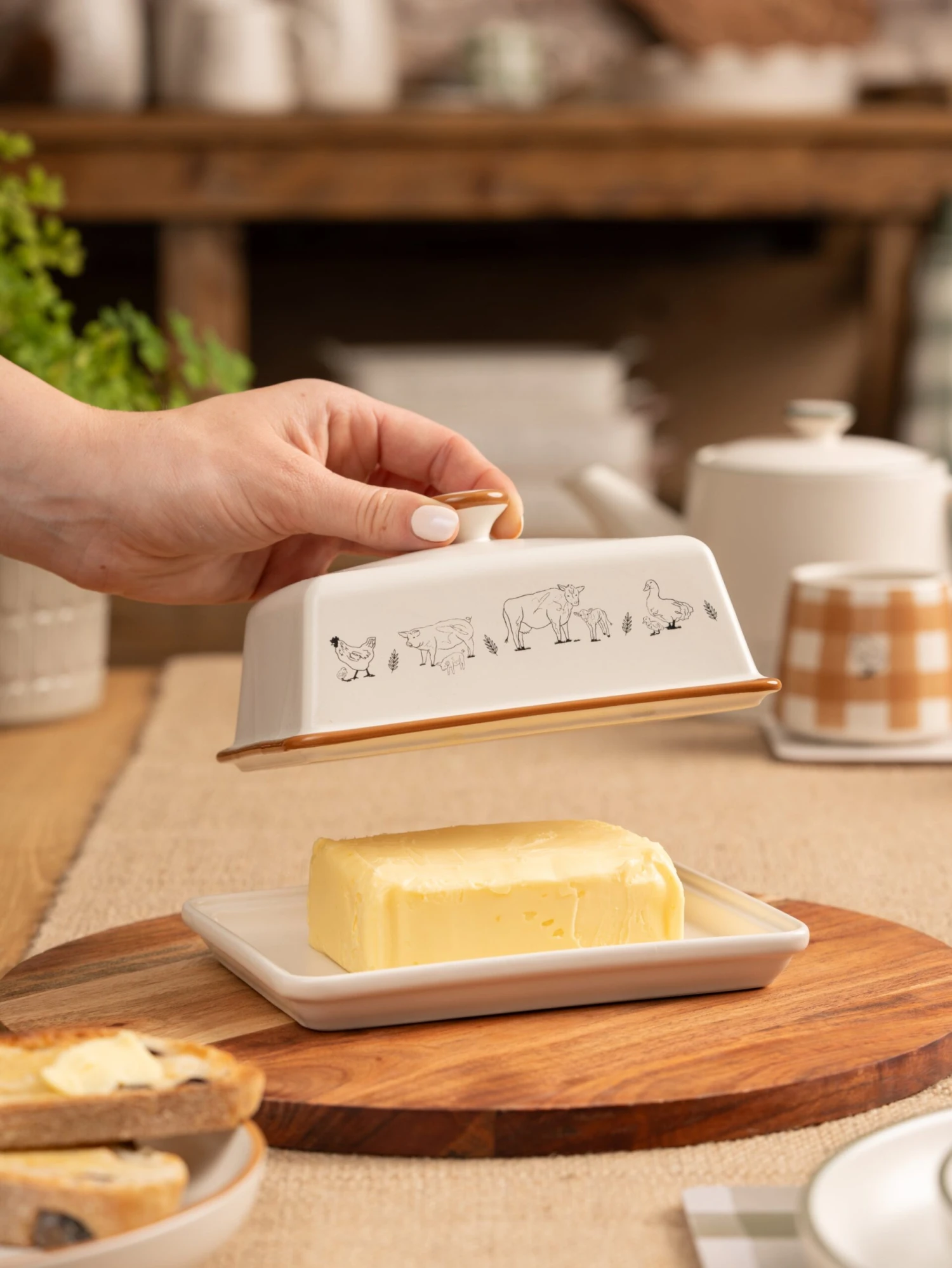 Woodbury Lane Butter Dish 7 Woodbury Lane Butter Dish - Image 7