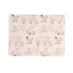 Woodbury Lane Placemats Animals Set Of 4