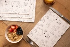 Woodbury Lane Placemats Animals Set Of 4 -Tableware Discount Store WLCBPMATA4 21