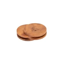 Woodbury Lane Wooden Coasters Set Of 4 -Tableware Discount Store WLWOODCST4 3