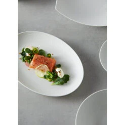 Wedgwood Gio White 20 Piece Dinner Set -Tableware Discount Store Wedgwood ArtofFood 2023 Gio Hero Lifestyle Image 4