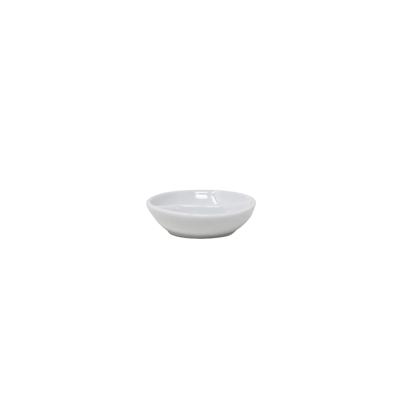 Noritake Lifestyle White Divided Round Dish 2 Noritake Lifestyle White Divided Round Dish - Image 2