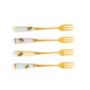 Yvonne Ellen Cake Fork Set Of 4 - Bee