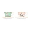Yvonne Ellen Best Of British Teacup And Saucer Set Of 2