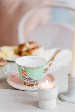 Yvonne Ellen Best Of British Teacup And Saucer Set Of 2 -Tableware Discount Store YEBOBTCUP2 23