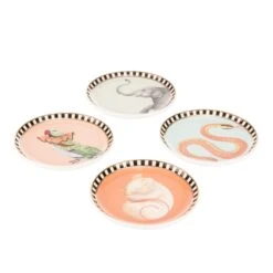 Yvonne Ellen Animal Coaster Set Of 4 -Tableware Discount Store YECCOAST4ANI 1