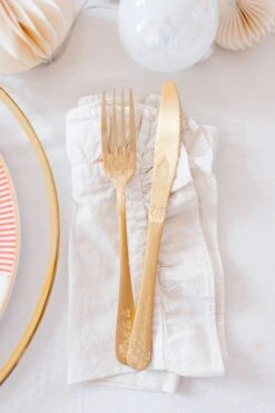 Yvonne Ellen Gold Cutlery Set Of 16 -Tableware Discount Store YECUTLERY16 24