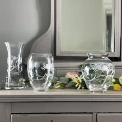 Royal Scot Crystal Bee & Honeysuckle Small Bowl 5" -Tableware Discount Store bee and honeysuckle 1000 3