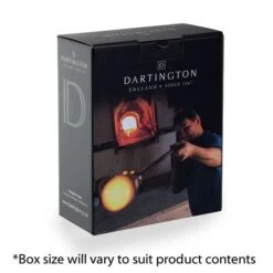 Dartington Crystal Cushion Ink Blue Medium Vase -Tableware Discount Store dartington ngc box 13