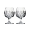 Royal Scot Crystal Edinburgh Brandy Glass Set Of 2