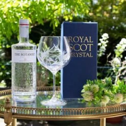 Royal Scot Crystal Flower Of Scotland G & T Copa Glass -Tableware Discount Store fos1gin 02 rgb