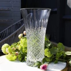 Royal Scot Crystal London Large Flared Vase 12" -Tableware Discount Store lonfl12 03 1000