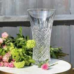 Royal Scot Crystal London Large Flared Vase 12" -Tableware Discount Store lonfl12 09 1000